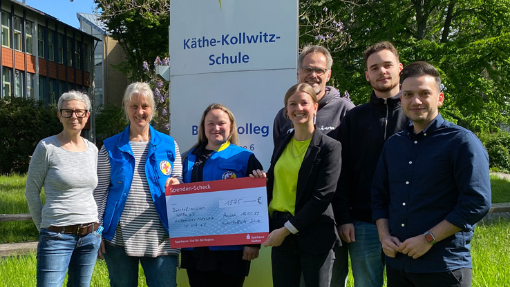 Spendenaktion für Bahnhofsmission